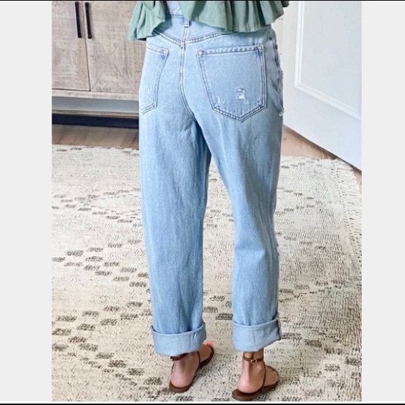 Distressed Dad Jeans - Picture 2 of 3